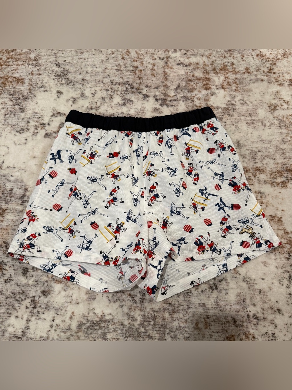 Tracksmith, Shorts Vintage Track & Field Novelty Print | Men's Small